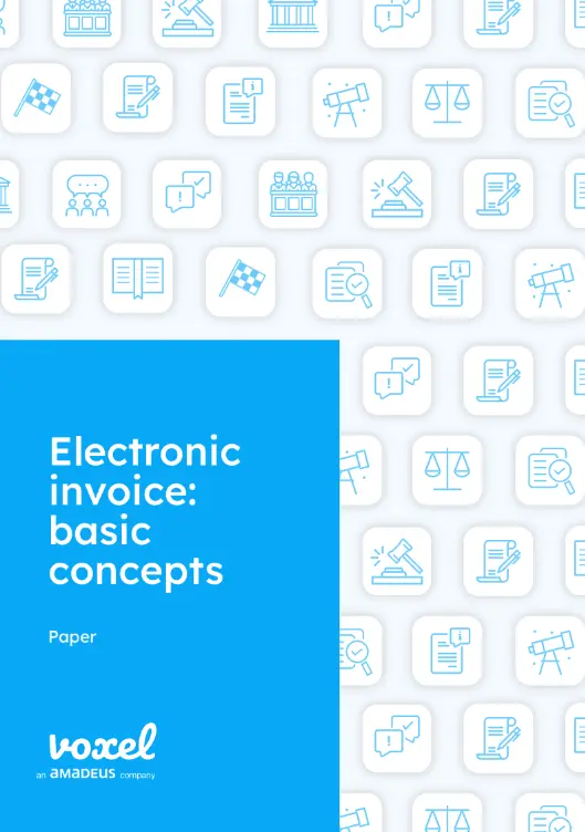 Image Electronic invoice: basic concepts