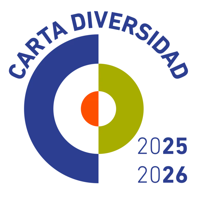 icono carta diversidad azul y verde, 2025 2026