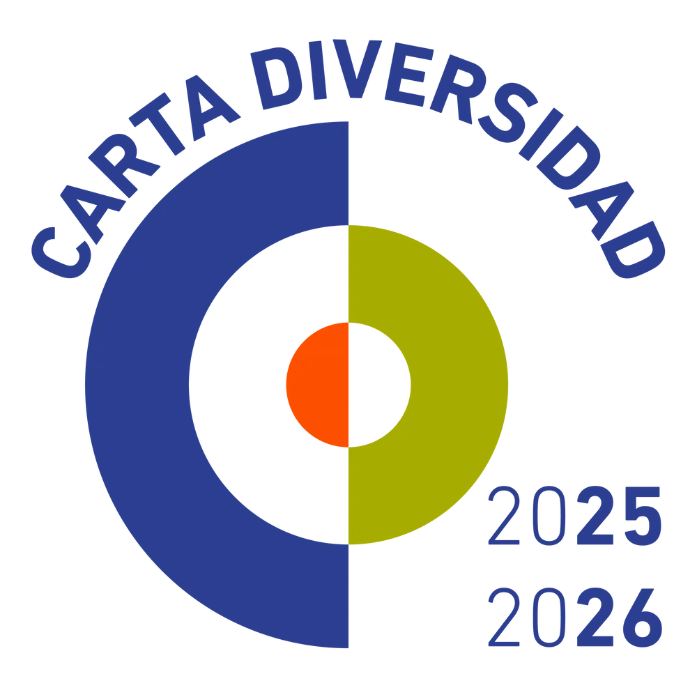 icono carta diversidad azul y verde, 2025 2026